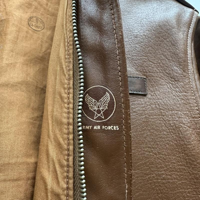 ザリアルマッコイズ A-2 フライト レザー ジャケット ARMY AIR FORCES 38 50151449 50151449の画像