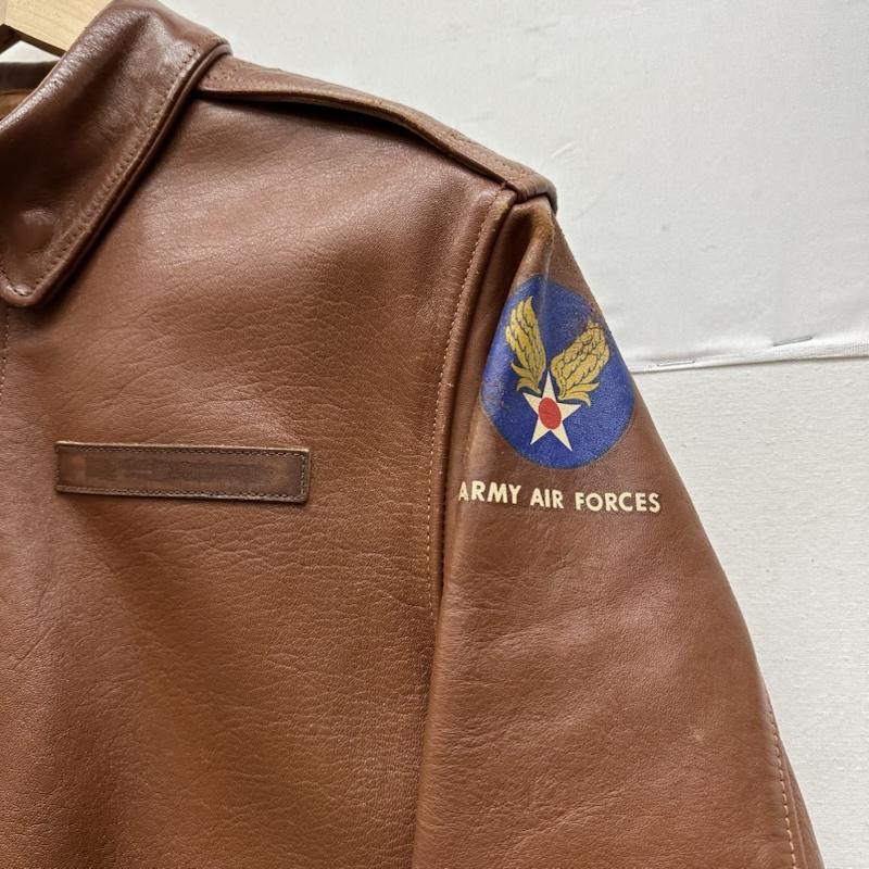 ザリアルマッコイズ A-2 フライト レザー ジャケット ARMY AIR FORCES 38 50151449 50151449の画像