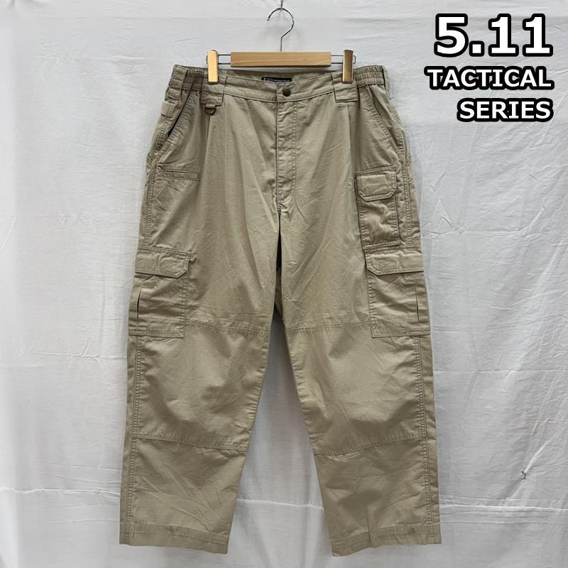 5.11TACTICALカーゴパンツリップストップ 古着 5.11 TACTICAL SERIES リップストップ ミリタリー カーゴ パンツ