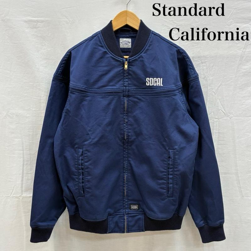 STANDARD CALIFORNIA ネイビー XL ダービージャケット STANDARD CALIFORNIA ネイビー XL ダービージャケット タグ付き未使用