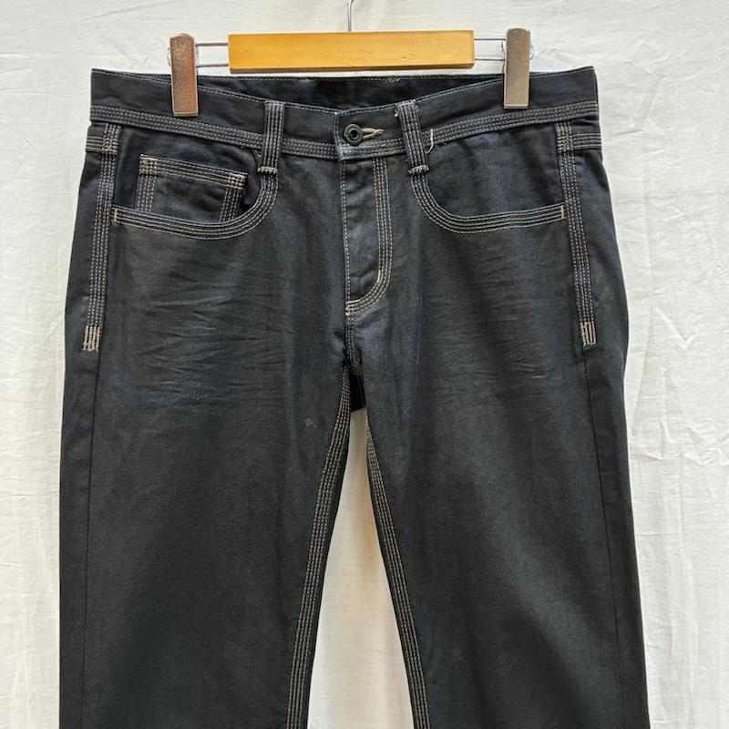 ブラックバレット NEIL BARRETT コーティング デニムパンツ ジーンズ 
