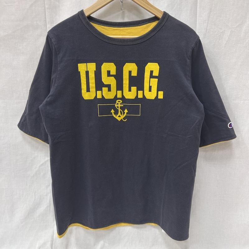チャンピオン トリコタグ 復刻版 フットボールT リバーシブル USCG 79