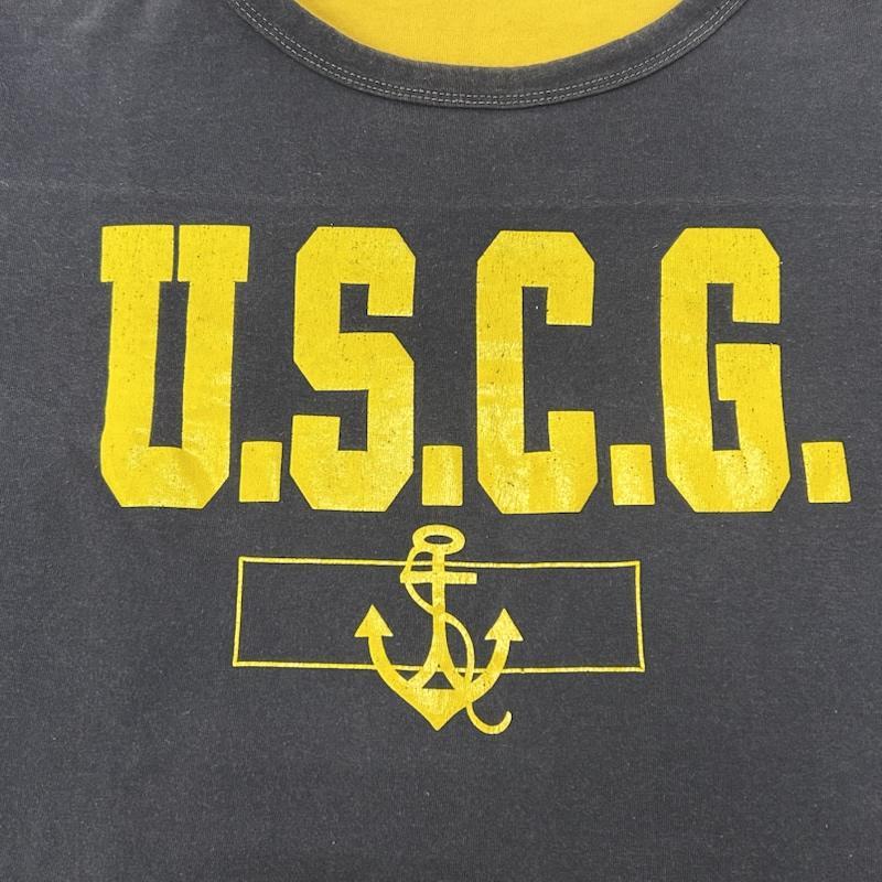 チャンピオン トリコタグ 復刻版 フットボールT リバーシブル USCG 79