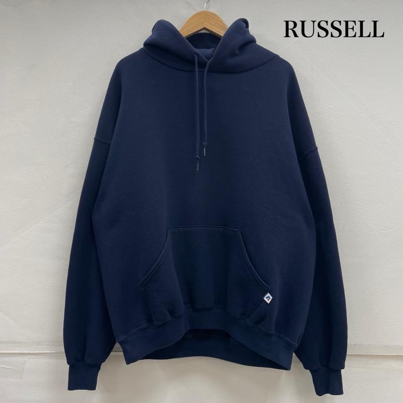 ラッセル スウェット パーカー フーディー 裏起毛 無地 XL 50151701