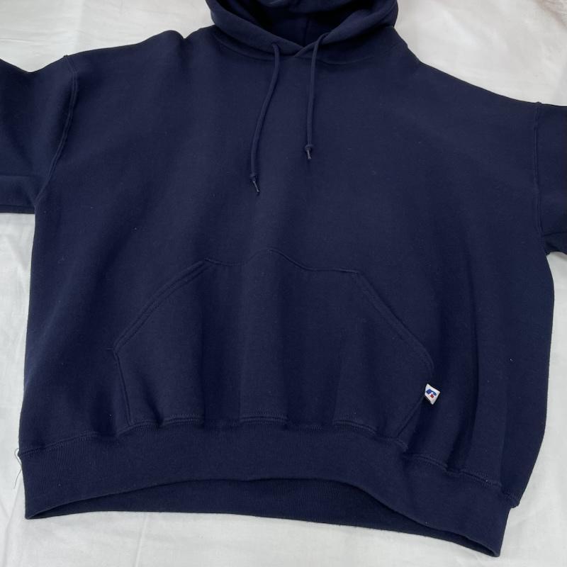 ラッセル スウェット パーカー フーディー 裏起毛 無地 XL 50151701