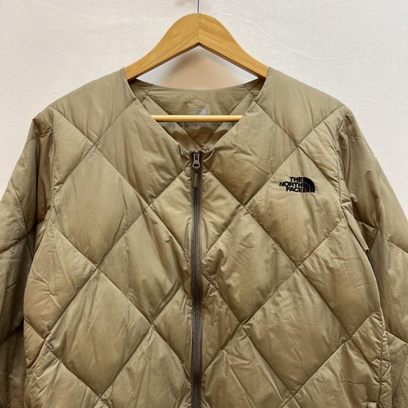 THE NORTH FACE ベージュ ダウンジャケット　インナーダウン ザノースフェイス ND91404 QUILTED ZEPHER SWEATER インナー ダウン