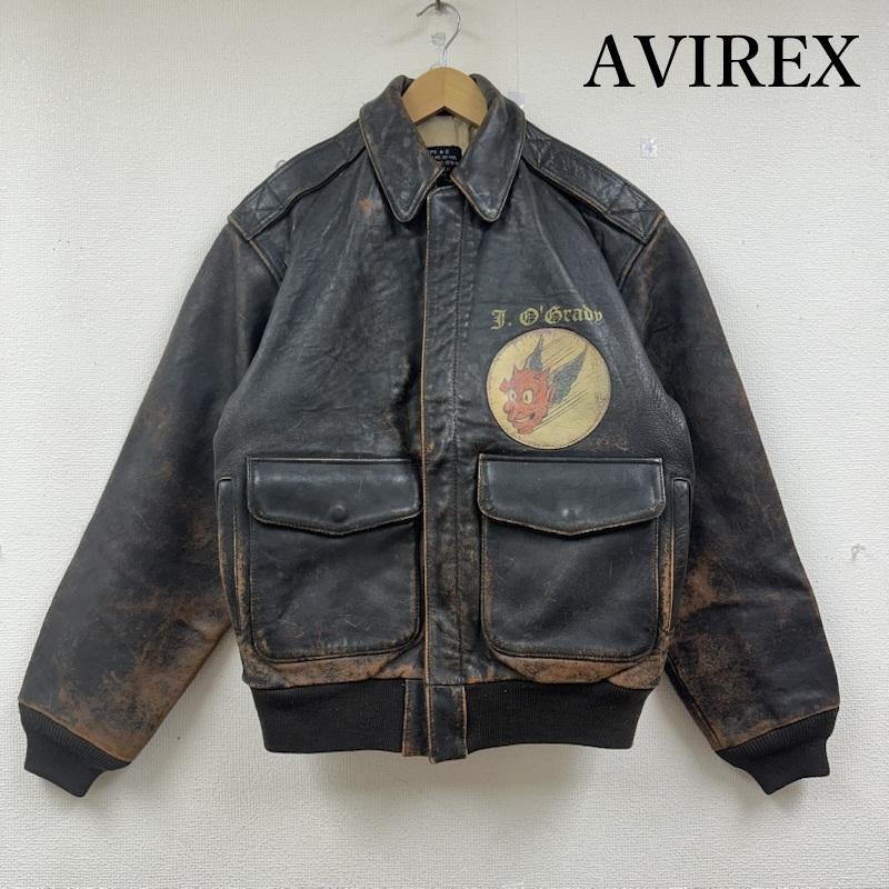 アヴィレックス 90s A-2 第20空軍 SAIPAN フライト レザー ジャケット