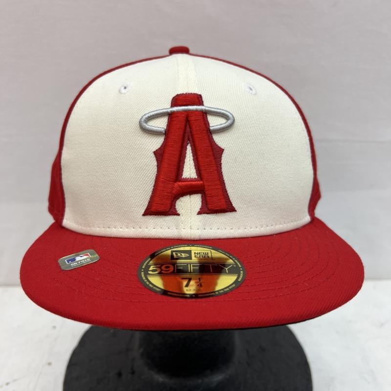 ニューエラ 59FIFTY Angels エンゼルス キャップ 7 1/4 57.7cm