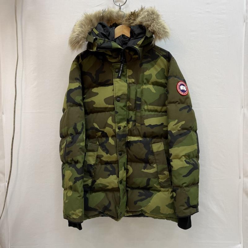   カモフラージュ ダウンジャケット　L STUSSY◇DOWN PARKA CAMO RIPSTOP/ダウンジャケット/L/ナイロン/CML