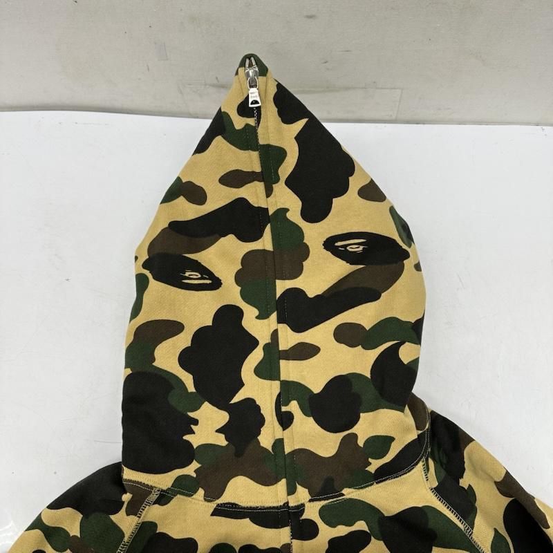 アベイシングエイプ 1st カモ フル ジップ パーカー 迷彩 総柄 L
