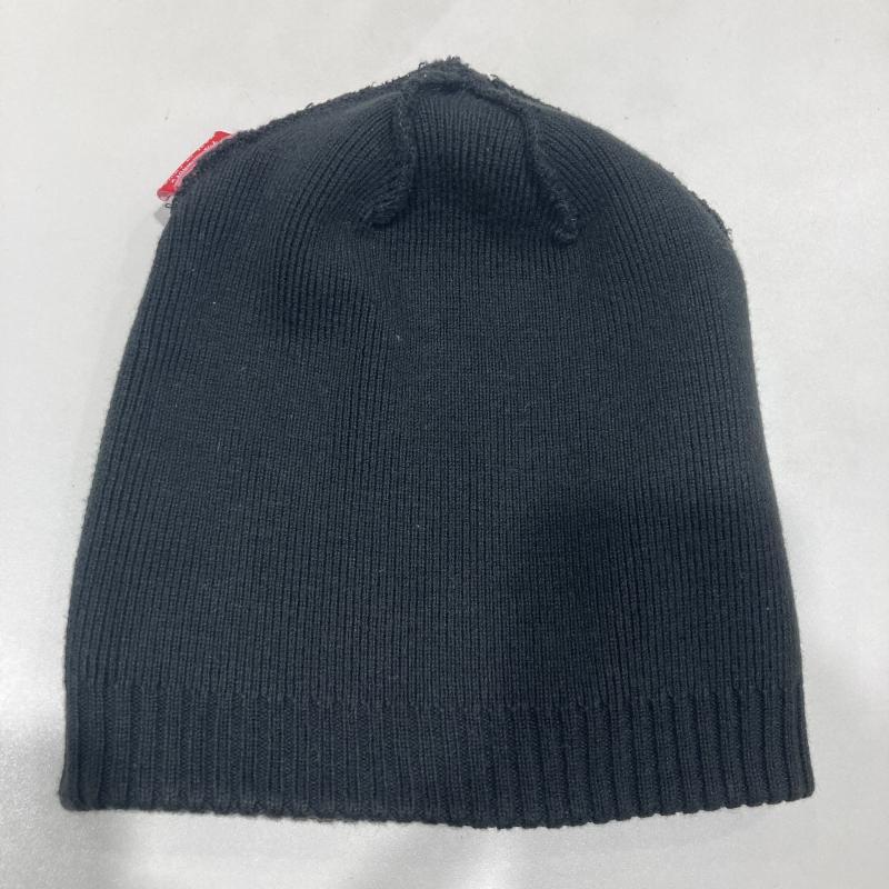 シュプリーム ビーニー ニット帽 ロゴ アクリル51% コットン42
