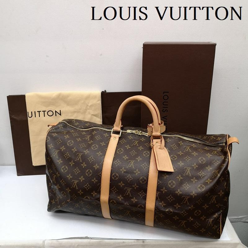 ルイヴィトン モノグラム キーポル 55 ボストン バッグ M41424