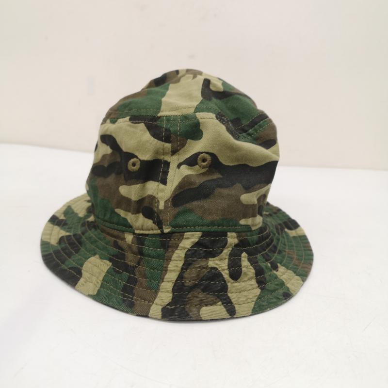 ステューシー ストック ロゴ 刺〓 迷彩 バケット ハット キッズ 子供