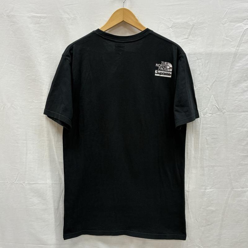 シュプリーム×ノースフェイス 18ss Metallic Logo Tee メタリック ロゴ