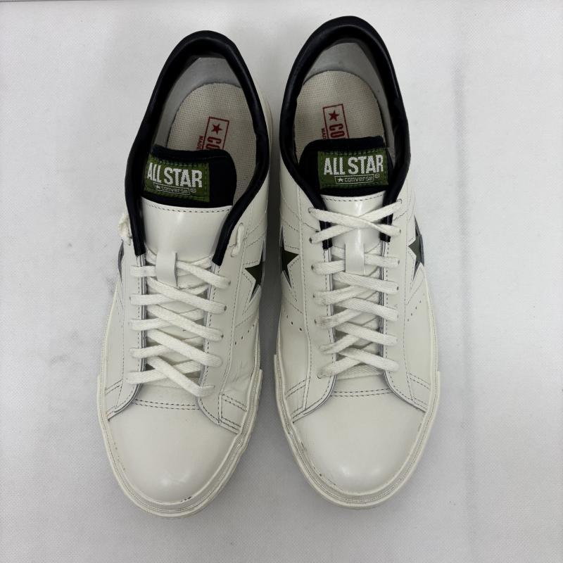 コンバース ワンスター J ホワイト グリーン ONE STAR WHITE GREEN 