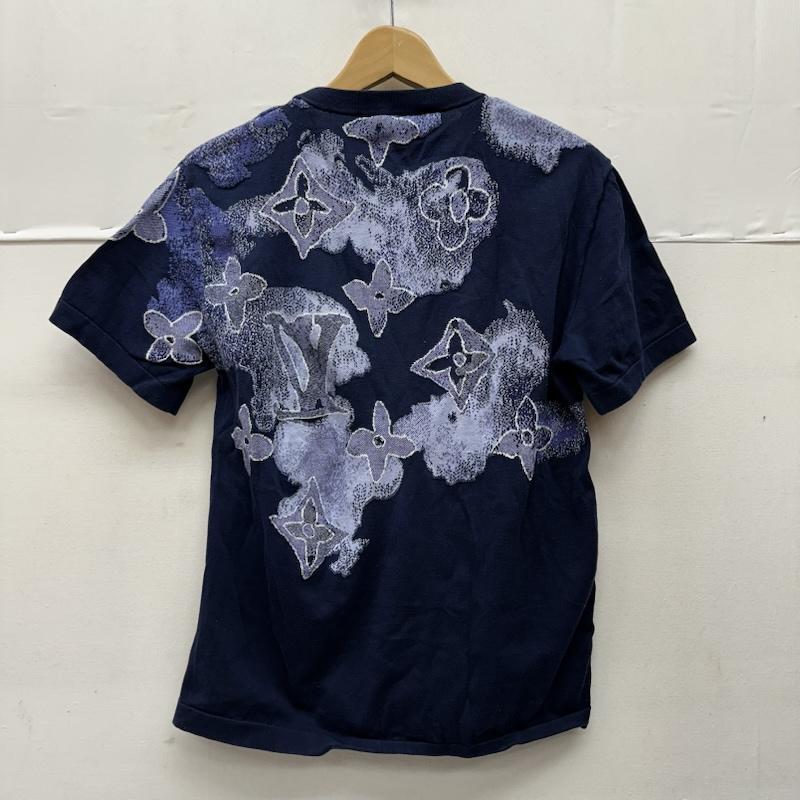 ルイヴィトン 21SS ウォーターカラー コットン ニット 半袖Ｔシャツ ルイヴィトン 21SS コットン モノグラム ウォーター カラー ニット
