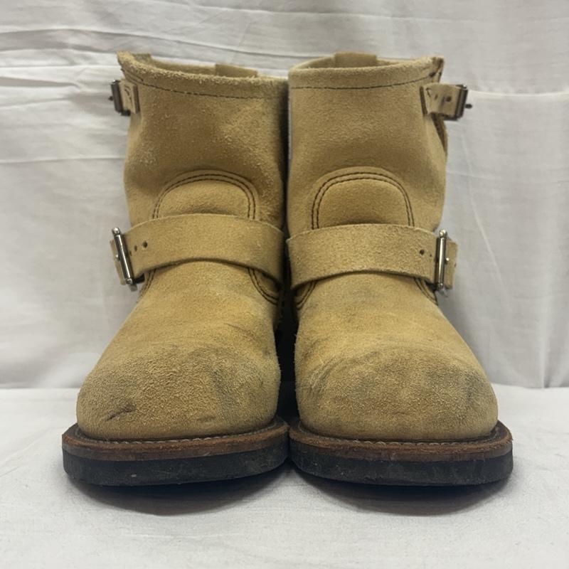 レッドウィング 2965 14年製 スエードレザー ショート エンジニア