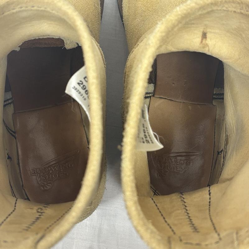 レッドウィング 2965 14年製 スエードレザー ショート エンジニア