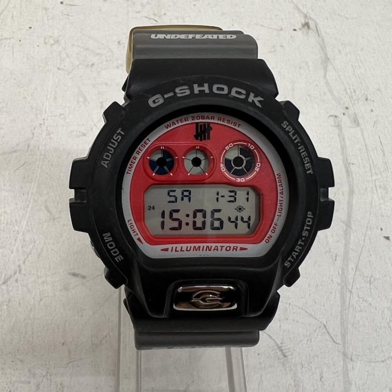 G-SHOCK ジーショック DW-6900UD UNDEFEATED ブラック セメントグレー 