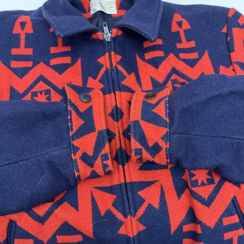 ペンドルトン 80s ネイティブ 総柄 ウール ジャケット K424-727 USA製
