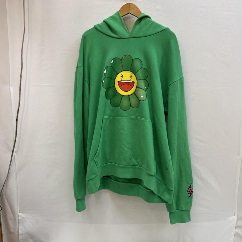 古着 J.Balvin 村上隆 コラボ フラワー プリント パーカー XL 50152358