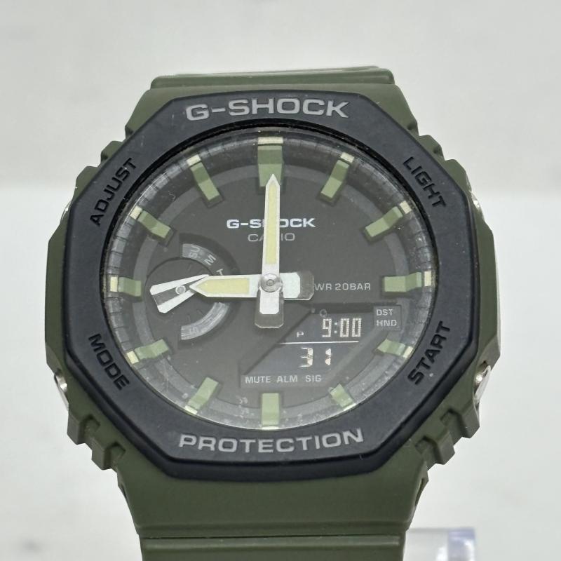 ジーショック 腕時計 GA-2110SU-3AJF カーキ カシオーク デジタル