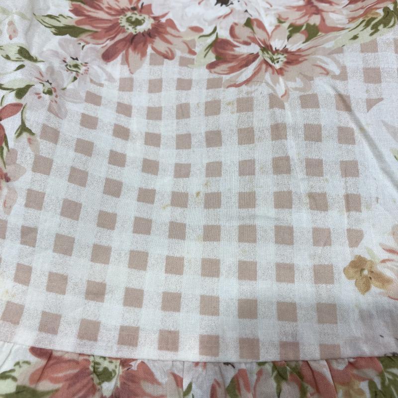 リズリサ 181-6162-0 ワンピース フリル レース ピンク ベージュ 花柄