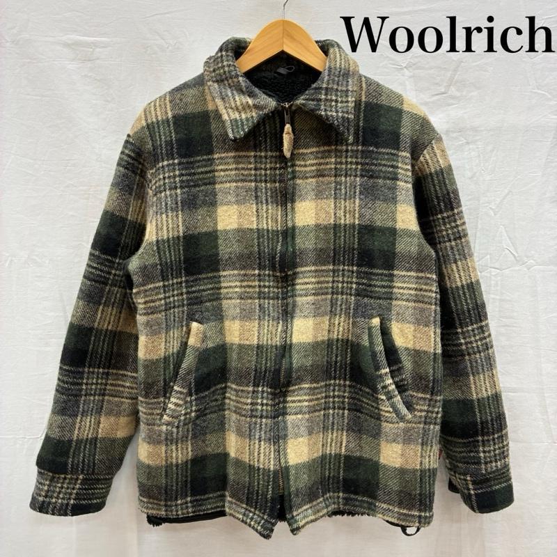 ウールリッチ 90s メキシコ製 裏ボア ジップアップ ブルゾン ウール