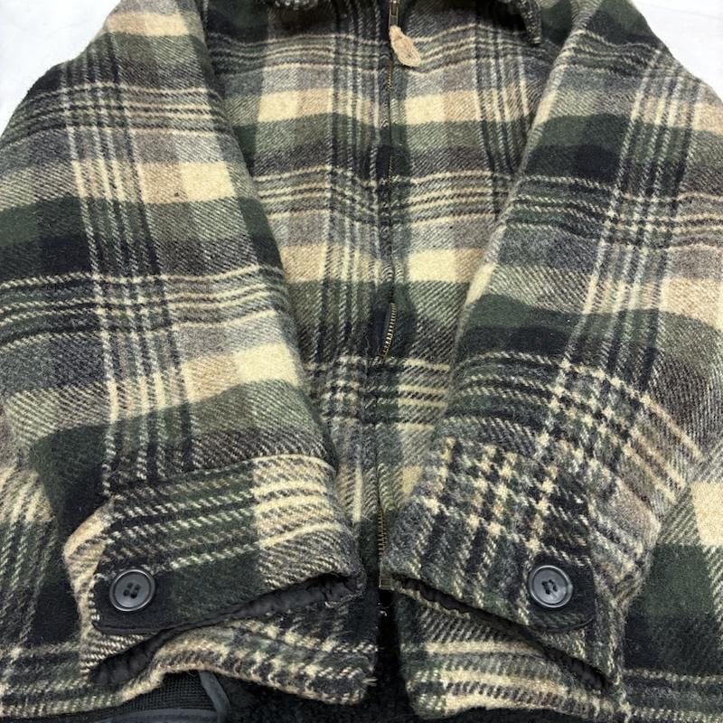 ウールリッチ 90s メキシコ製 裏ボア ジップアップ ブルゾン ウール