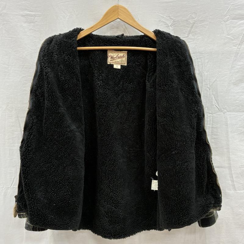 ウールリッチ 90s メキシコ製 裏ボア ジップアップ ブルゾン ウール