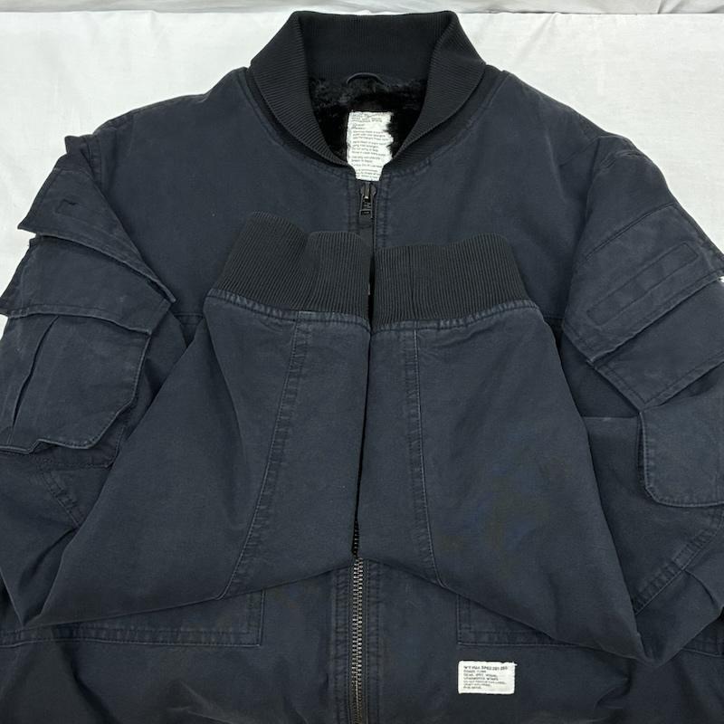 wtaps スカルプリント Ｍ－４３ミリタリージャケット ダブルタップス 06AW 00s 名作 M-43 ファーライナー スカル プリント