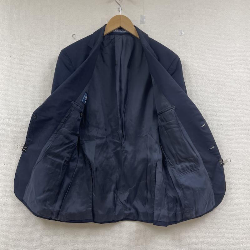 ポロバイラルフローレン 金ボタン テーラード ジャケット 紺 ブレ