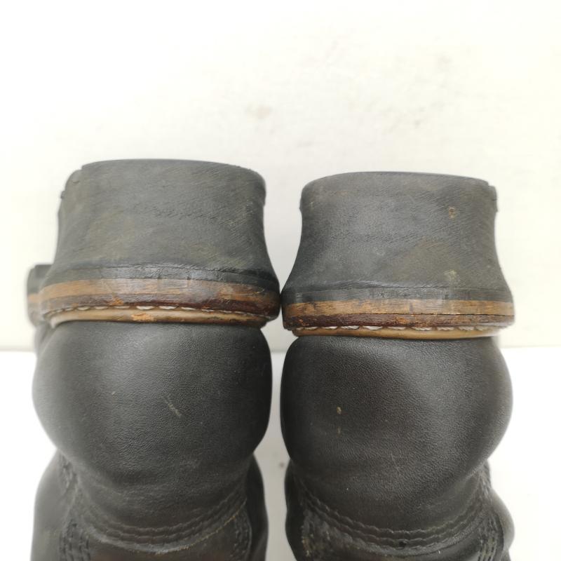 レッドウィング PT91 刺繍 タグ 2218 ロガー ブーツ ブラッククローム