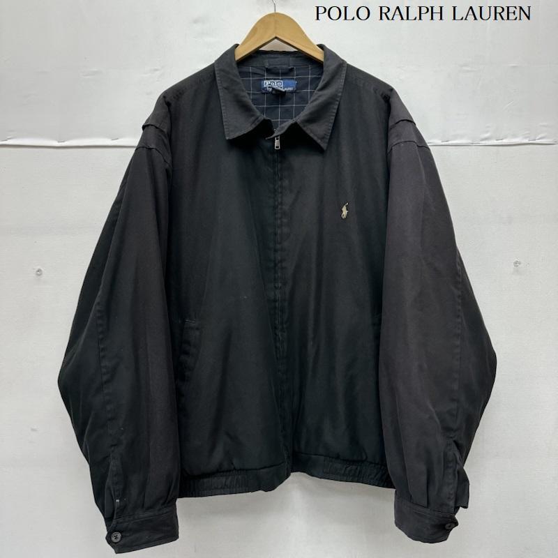 ポロラルフローレン 90s 裏地 チェック スイングトップ ジップ