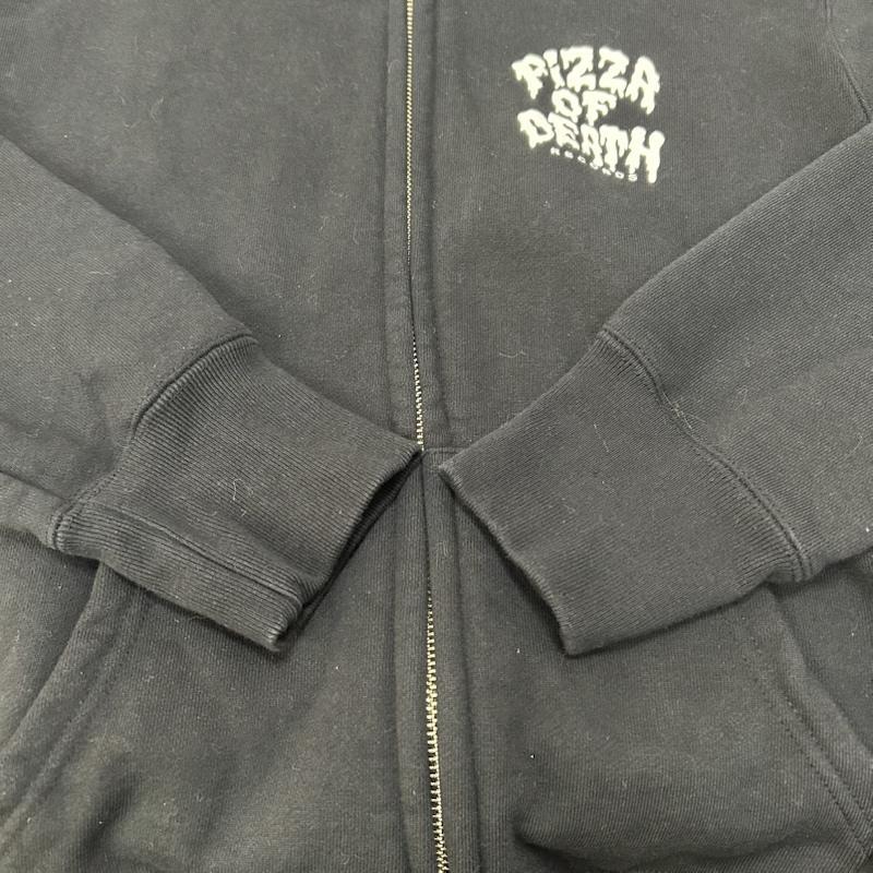 USED古着 PIZZA OF DEATH RECORDS ピザオブデスレコーズ ジップ
