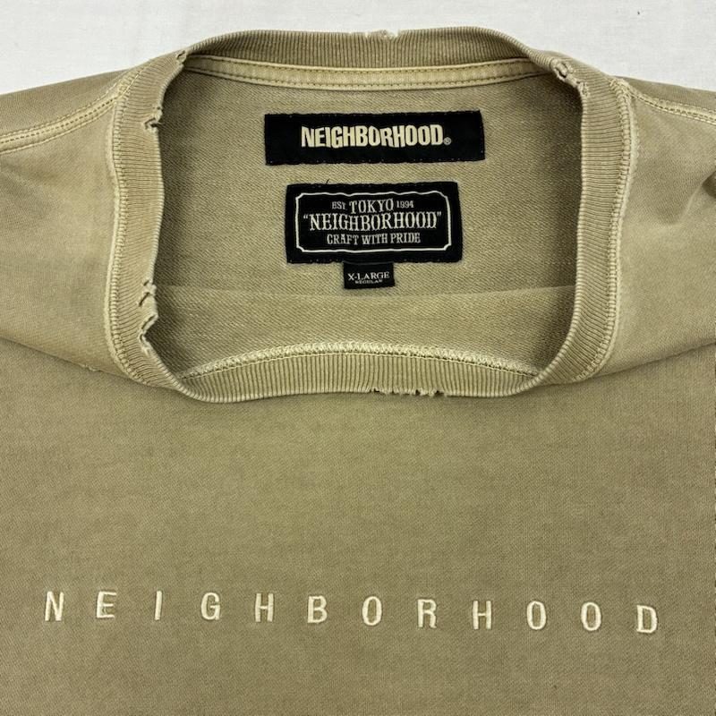 ネイバーフッド 19AW 192FPNH-CSM02S SAVAGE.SQD/C-CREW.LS ダメージ 
