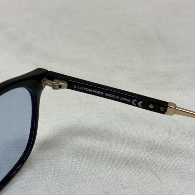 TOM FORD ＊ブラックサングラス ＊ブラウンレンズ トム フォード TF5484-F 001 52-20 145 アジアンフィット ボストン