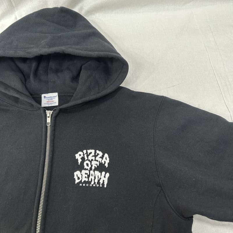 USED古着 PIZZA OF DEATH RECORDS ピザオブデスレコーズ ジップ