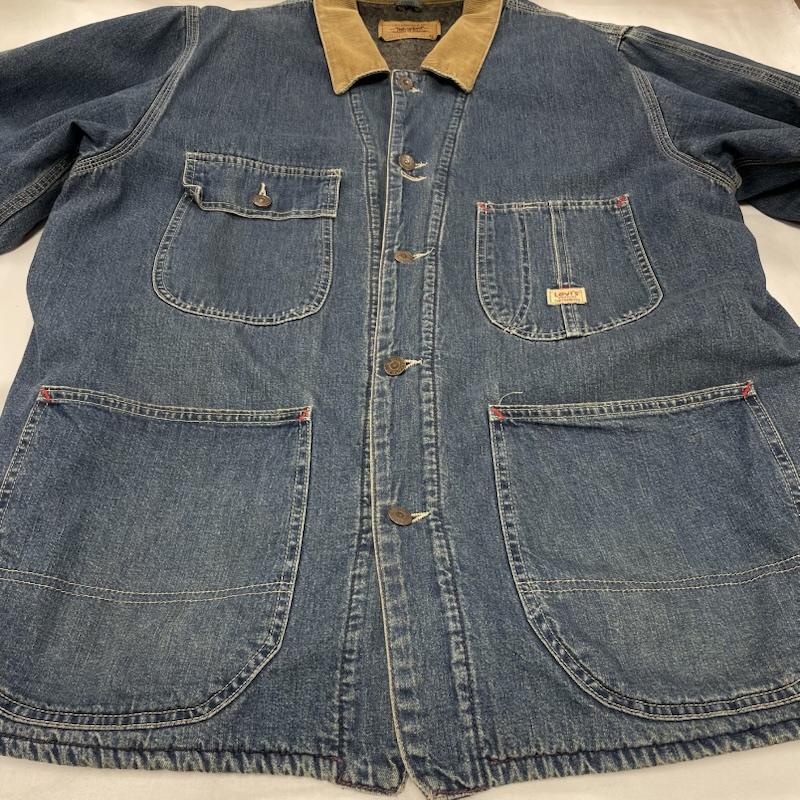 チャド★USA製 リーバイス デニムカバーオール 90s 70742-20 リーバイス 90s デニム カバーオール コーデュロイカラー USA製 70742