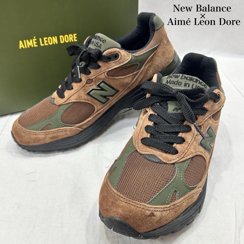 ニューバランス AIME LEON DORE 993 エメレオンドレ コラボ スニーカー MR993ALD ブラウン 28cm 28 0cm 50153335 Classica - 通販 - Yahoo ショッピング