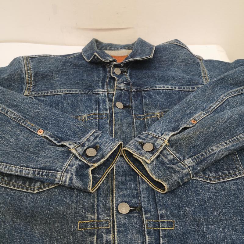 リーバイス 90s 日本製 71507XX 2nd復刻 デニムジャケット 40 リーバイス 71507 XX 2nd BIG E 復刻 日本製 93年 Gジャン デニム