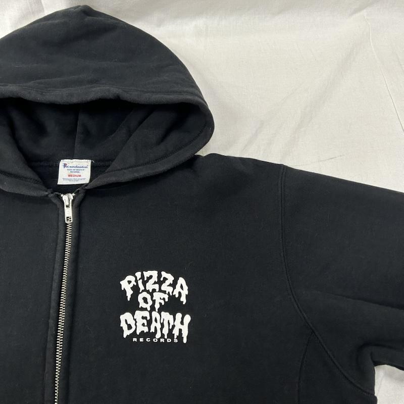 USED古着 PIZZA OF DEATH RECORDS ピザオブデスレコーズ ジップ