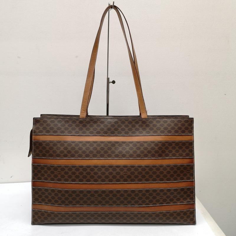 CELINE セリーヌ MC96 マカダム柄 マカダムトート マカダム柄トートバッグ MC96 ブラウン ヴィンテージ|セリーヌ CELINE