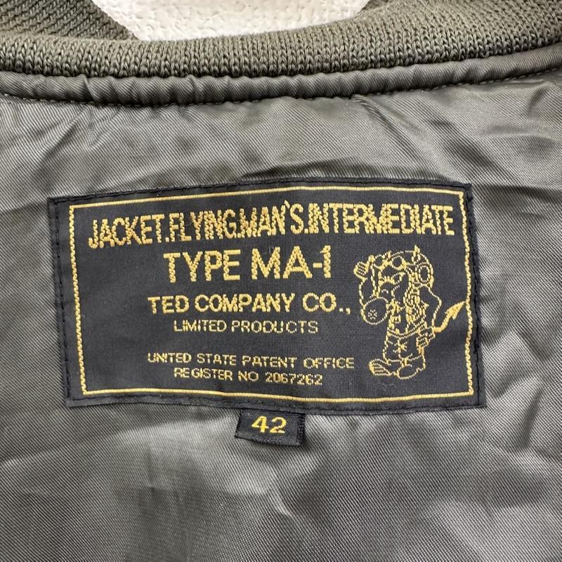 テッドマン TED COMPANY MA-1 フライト ジャケット ワッペン 42