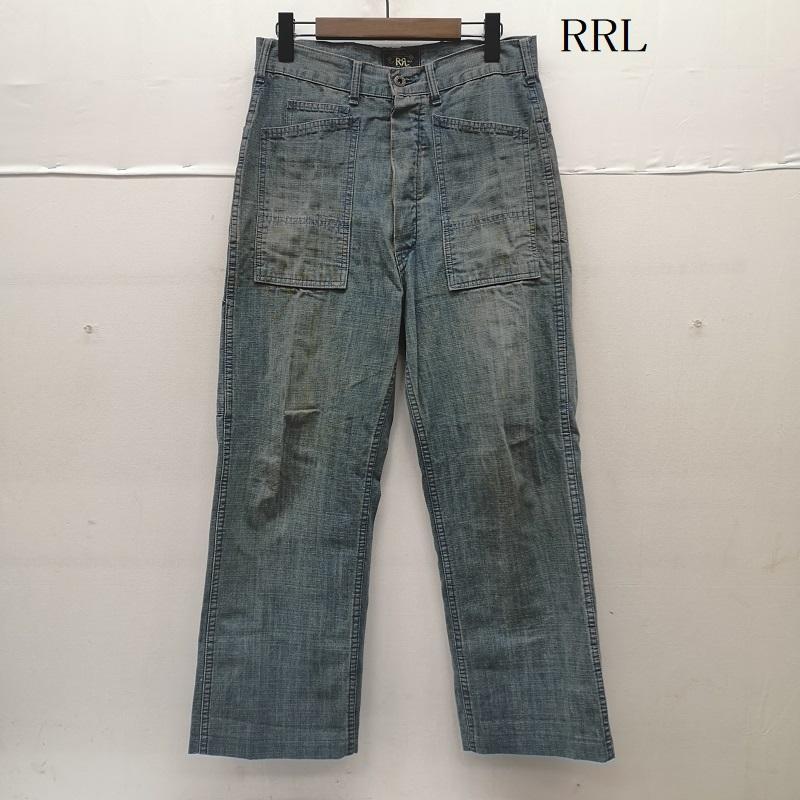 RALPHLAUREN／RL デニムパンツ 新品未使用タグ付き RRL Ralph Lauren（ダブルアールエル） ラルフローレン 一つ星 タグ