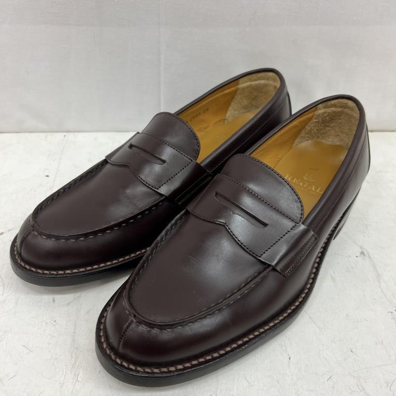 美品【REGAL】J640/ローファー/黒/25cm/2E リーガル J640 レザー コイン ローファー 25.0cm 50154168 : Classica