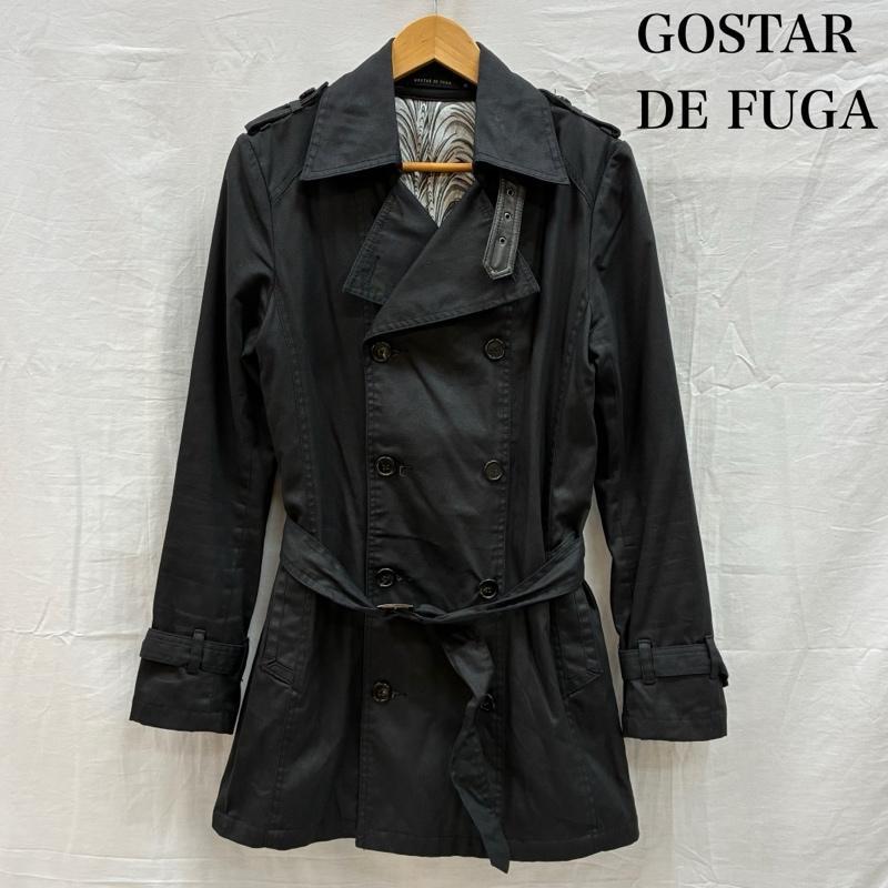 ゴスタール ジ フーガ 裏総柄 ダブルブレスト ベルテッド トレンチ 
