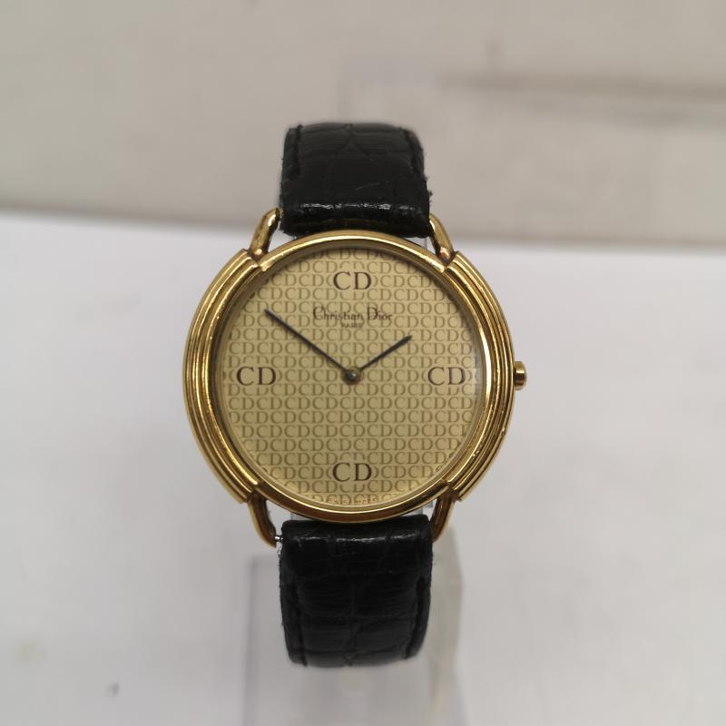 希少】Christian Dior ディオール 腕時計 59.121 CD柄 Rare Christian 