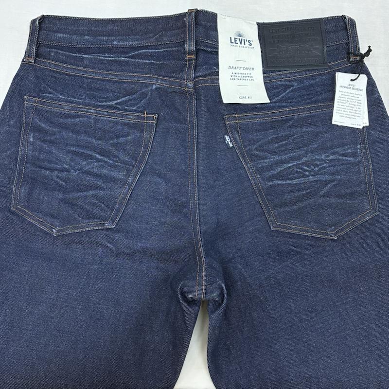 リーバイス MADE&CRAFTED ドラフト ワイド テーパード セルビッチ 