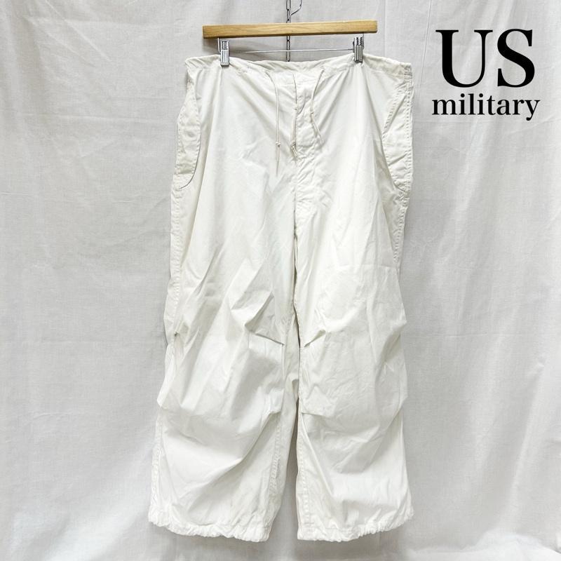 ミリタリー US 米軍 スノーカモパンツ 90S カーゴパンツ オーバー 